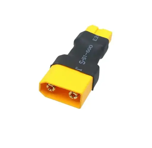 SafeConnect XT-90 Male Connector to XT-60 Female Connector Battery Adapter Lead